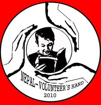 Nepal Volunteers' Hand Logo